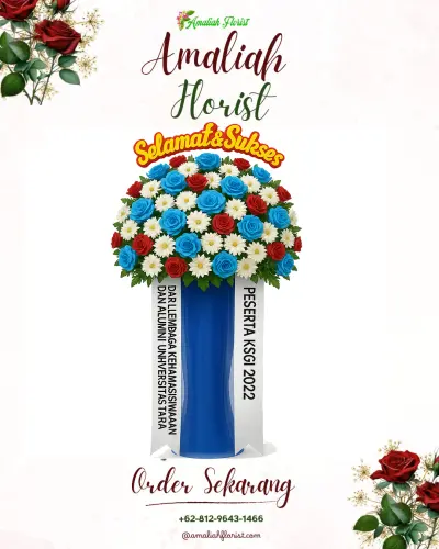Standing Flower di Sawah Lebar Baru